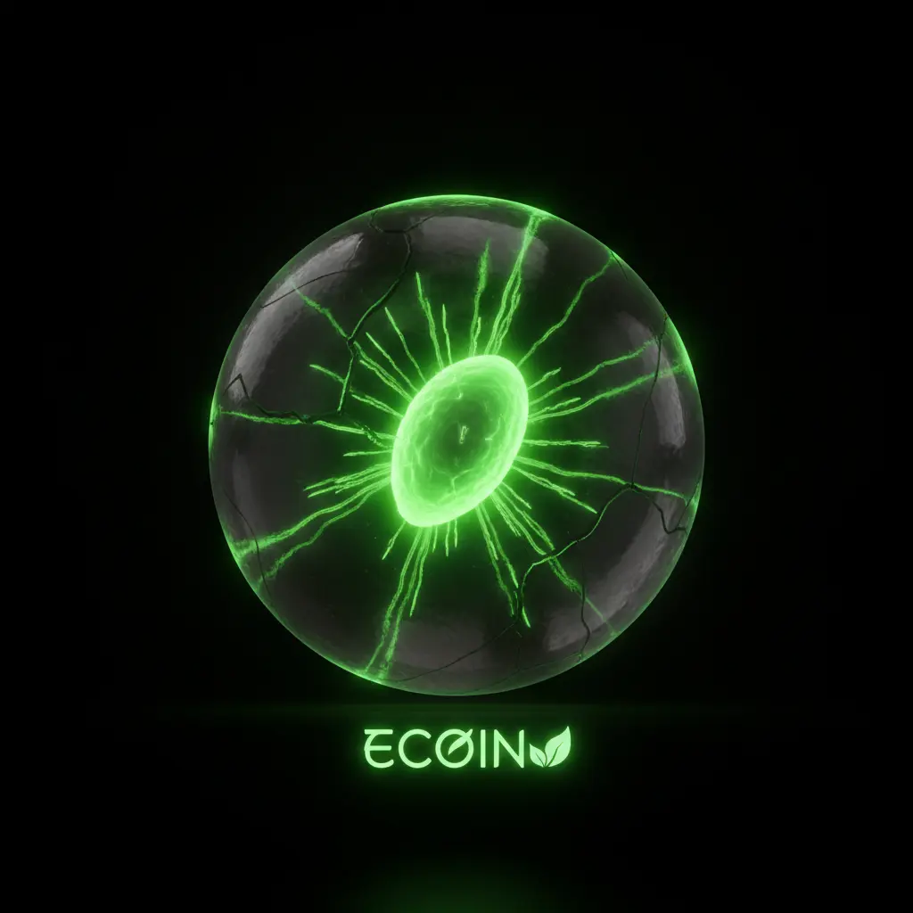 Bioluminans-sporer mynt